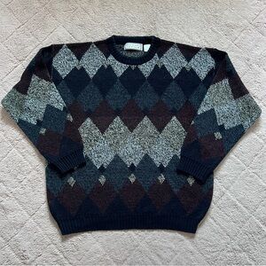 Vintage Michael Gerald 100% Acrylic Sweater Men’s Size L